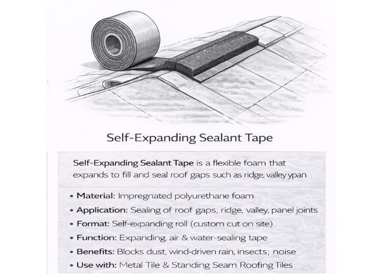 Self-Expanding Sealant Tape