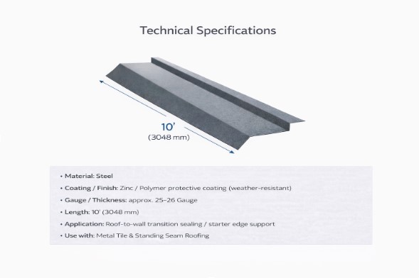 Starter 10ʼ (Starter Strip / Starter Flashing)