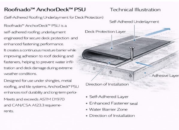 Roofnado™ AnchorDeck™ PSU